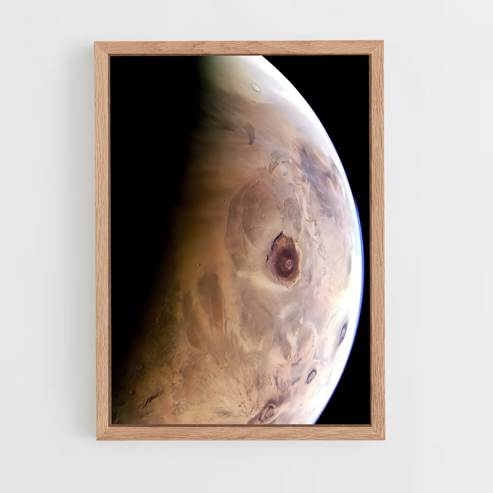 Poster Mystères de Mars – affiche Système solaire (vue 4)
